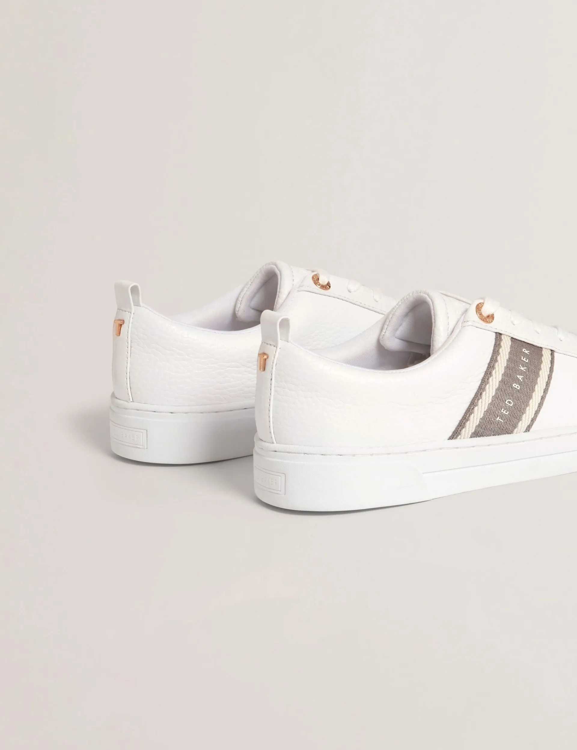 Damen New Lobster Limited Trainer|Luxusgeschenke Für Damen<Schnürschuhe aus Leder mit Webstreifen