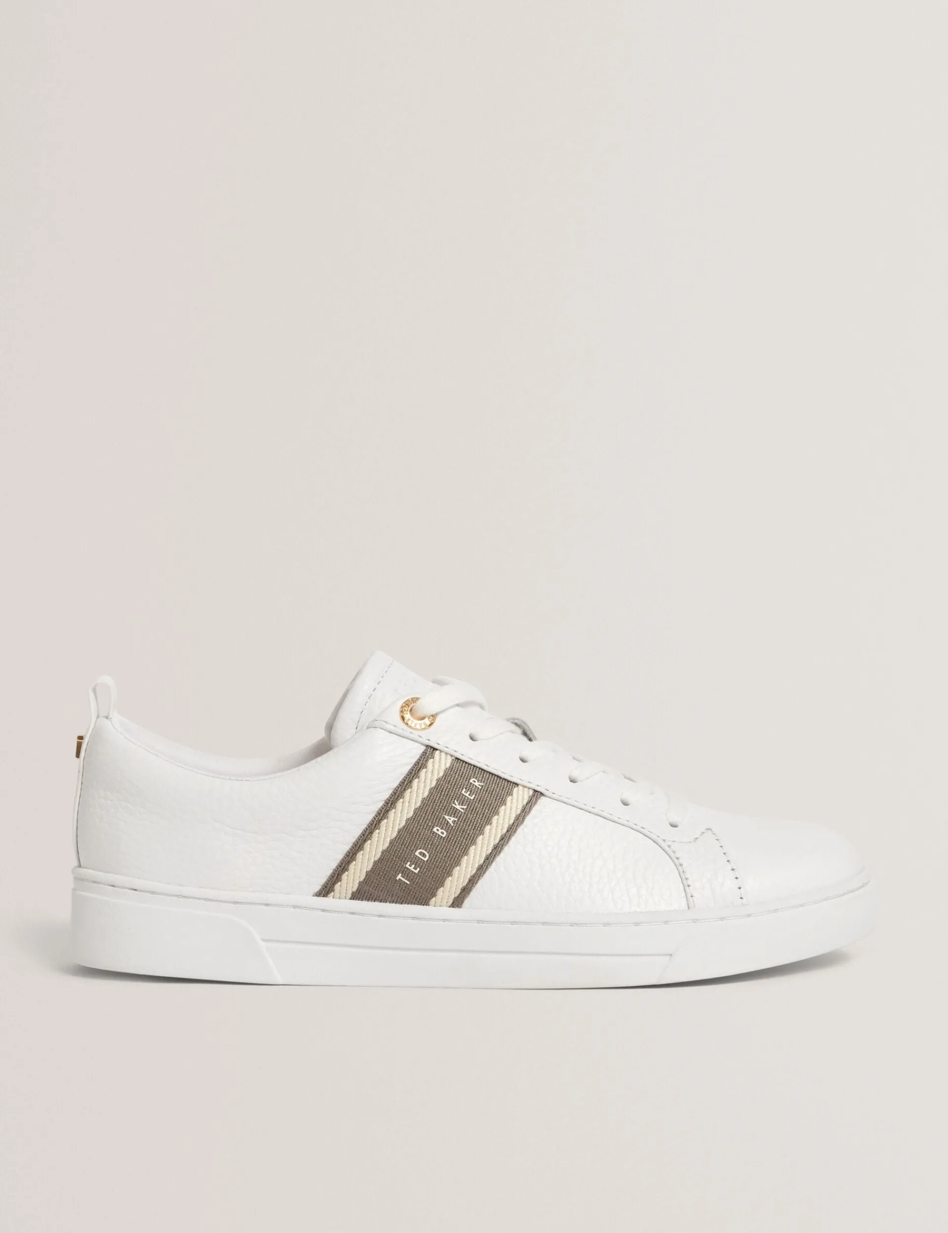 Damen New Lobster Limited Trainer|Luxusgeschenke Für Damen<Schnürschuhe aus Leder mit Webstreifen