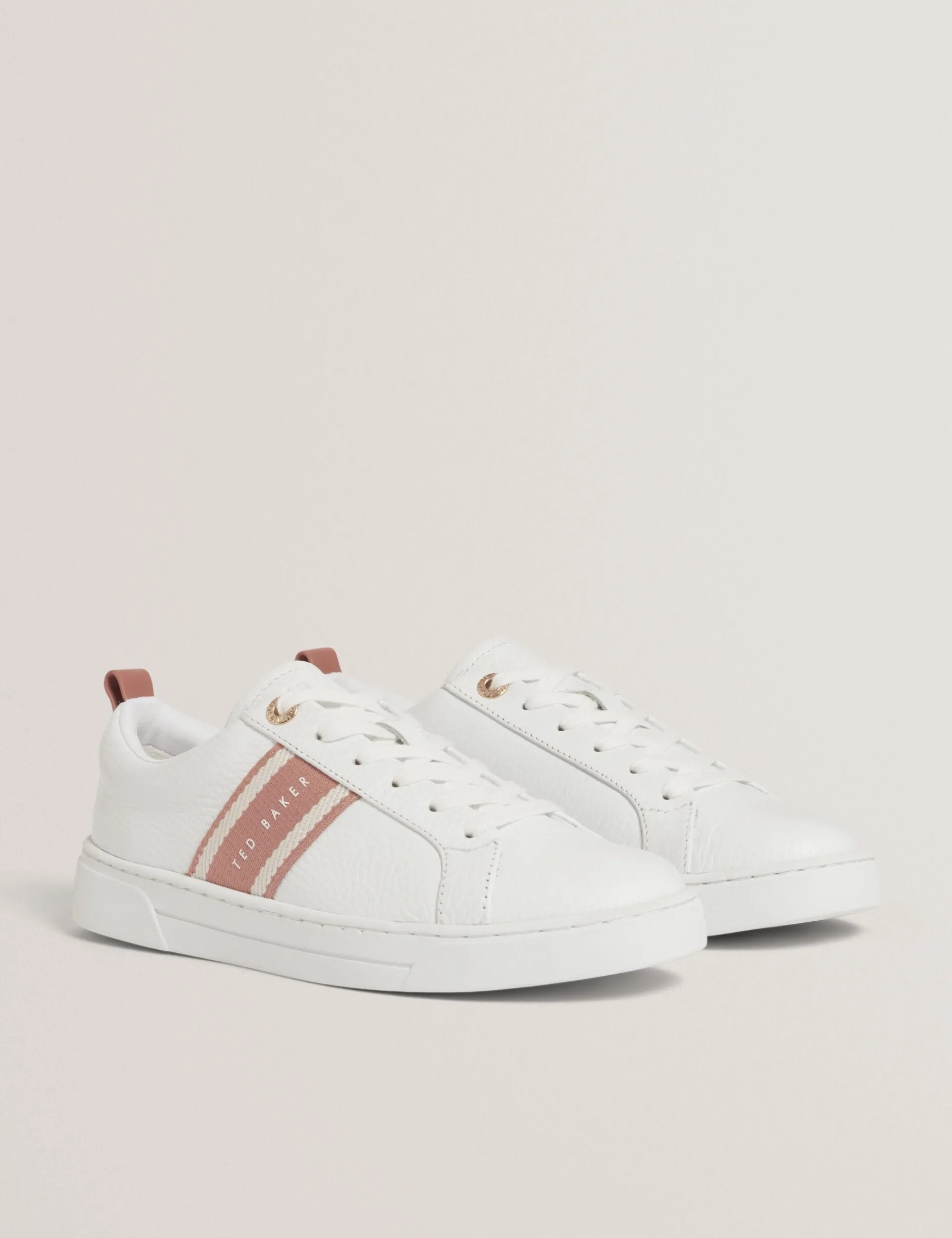 Damen New Lobster Limited Trainer|Luxusgeschenke Für Damen<Schnürschuhe aus Leder mit Webstreifen