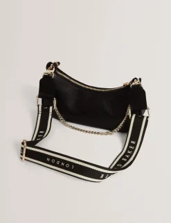 New Lobster Limited Schultertaschen<Schultertasche aus Leder mit Gurtband