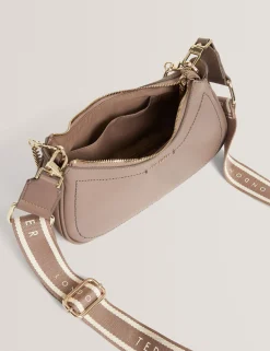 New Lobster Limited Schultertaschen<Schultertasche aus Leder mit Gurtband