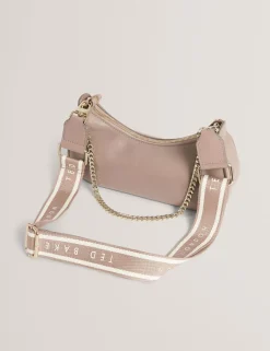 New Lobster Limited Schultertaschen<Schultertasche aus Leder mit Gurtband