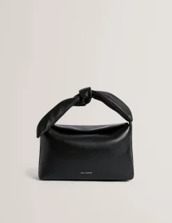 New Lobster Limited Schultertaschen<Schultertasche aus weichem Leder mit Schleife und Knoten