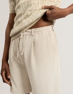 New Lobster Limited Shorts|Der Weihnachtsladen<Shorts mit Waffelstruktur und geradem Bein