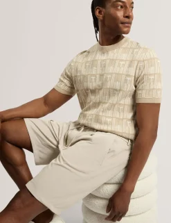 New Lobster Limited Shorts|Der Weihnachtsladen<Shorts mit Waffelstruktur und geradem Bein