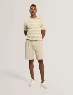 New Lobster Limited Shorts|Der Weihnachtsladen<Shorts mit Waffelstruktur und geradem Bein