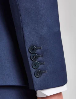 Licensee Baird Group Anzüge & Maßanfertigungen|Blazers<Slim-Fit-Anzugjacke aus Twillwolle