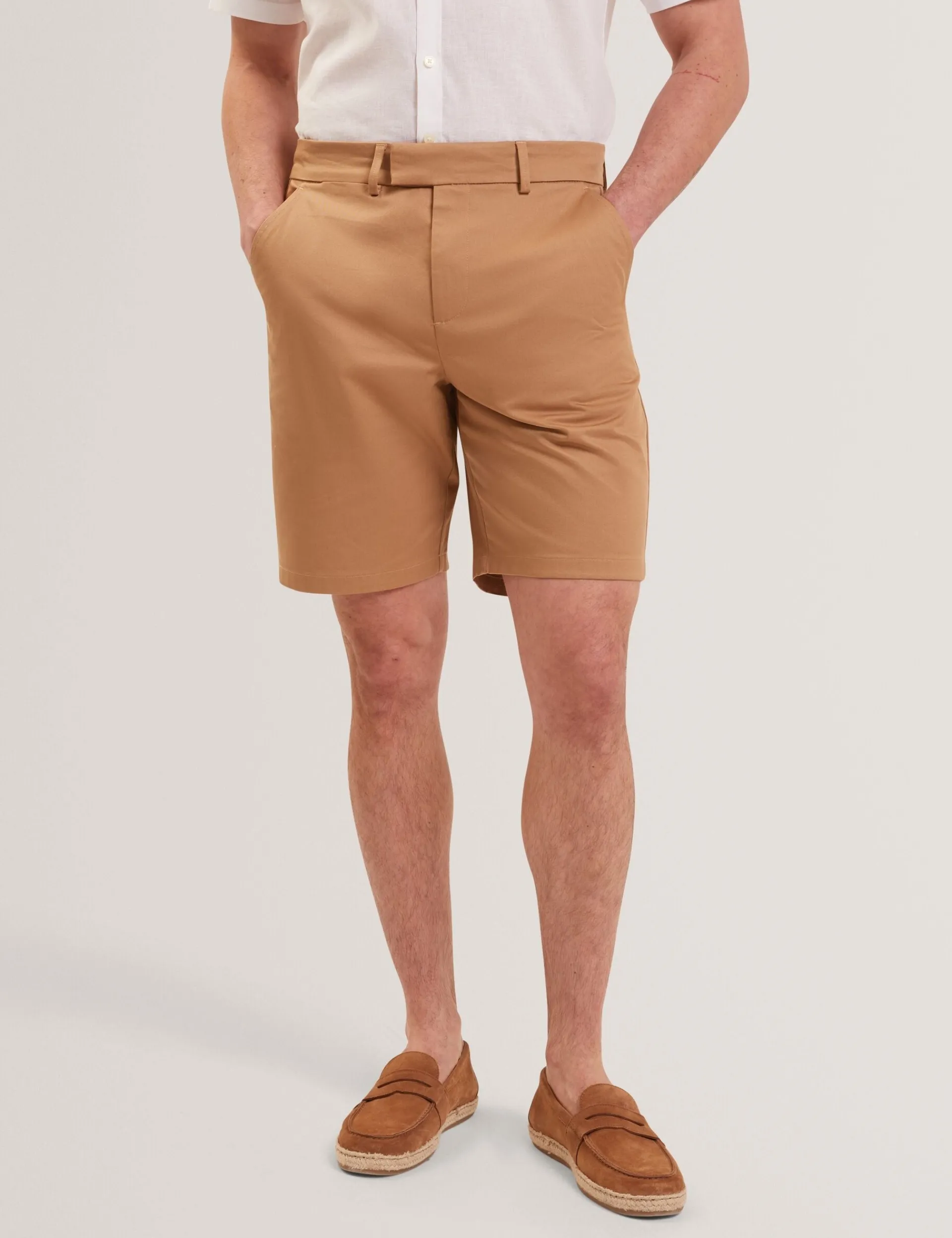 New Lobster Limited Breezy Blues Bearbeiten|Shorts<Slim Leg Stretch Cotton Chino Shorts