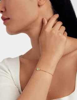 Damen Licensee Simon Harrison Damenschmuck|Sämtliches Zubehör<Solitär-Armband mit funkelndem Kristall, verstellbar
