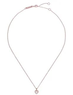 Damen Licensee Simon Harrison Festliche Kleidung|Damenschmuck<Solitär-Kristallherz-Anhänger-Halskette