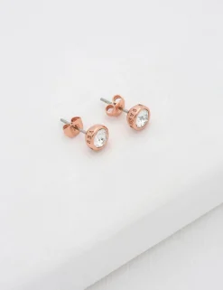 Damen Licensee Simon Harrison Damenschmuck|Sämtliches Zubehör<Solitär-Kristall-Ohrstecker