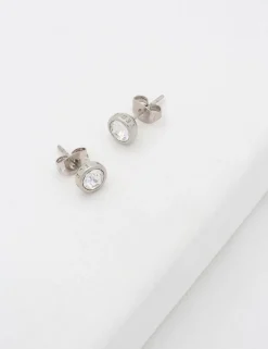 Damen Licensee Simon Harrison Damenschmuck|Sämtliches Zubehör<Solitär-Kristall-Ohrstecker