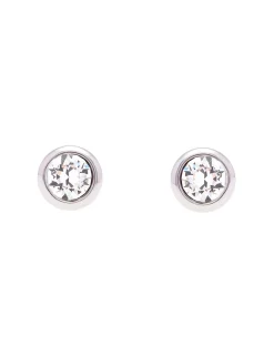 Damen Licensee Simon Harrison Damenschmuck|Sämtliches Zubehör<Solitär-Kristall-Ohrstecker