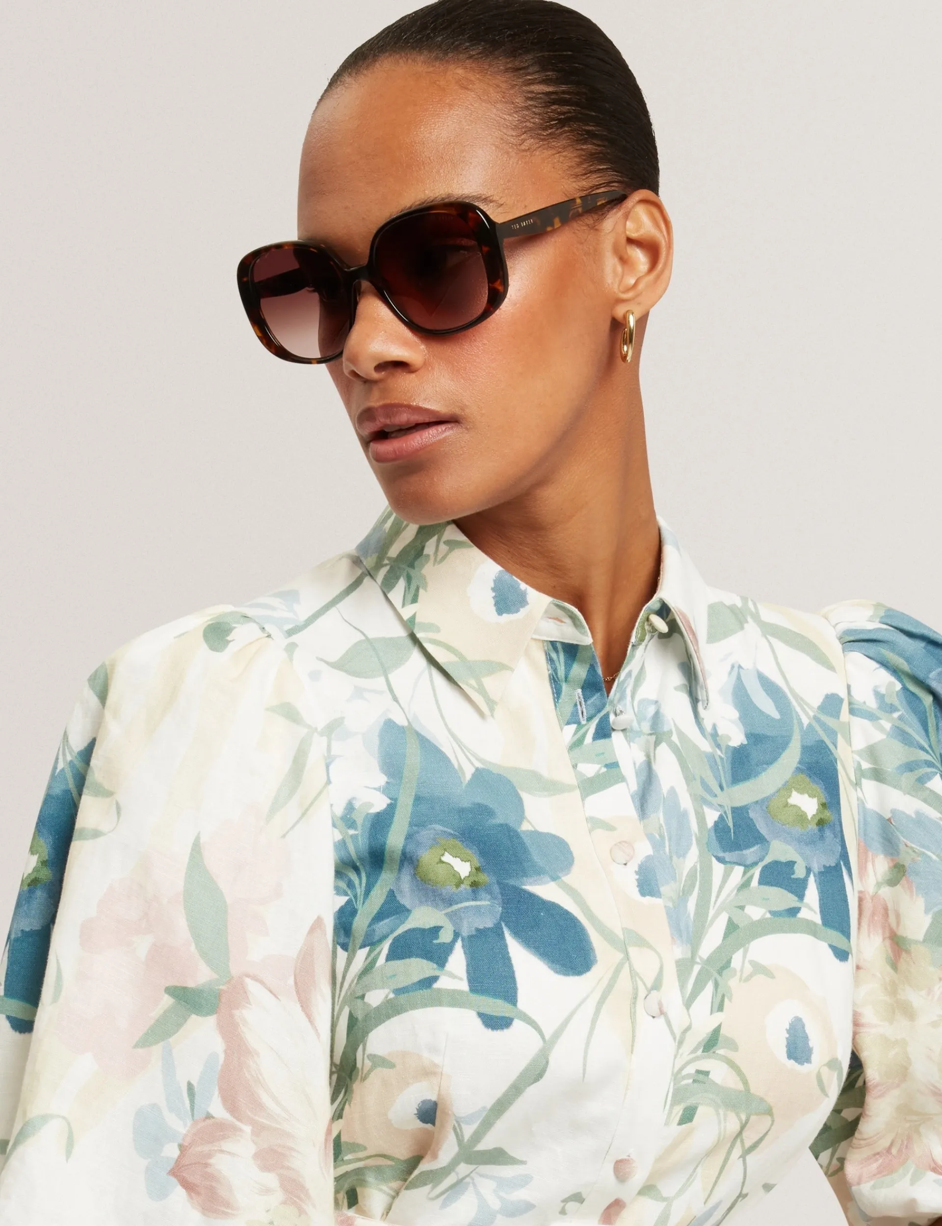 Licensee Mondottica Festliche Kleidung|Der Weihnachtsladen<Sonnenbrille mit übergroßem Printdetail
