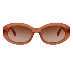 Licensee Mondottica Sämtliches Zubehör|Sonnenbrille<Sonnenbrille mit klobigem, ovalem Schleifendetail