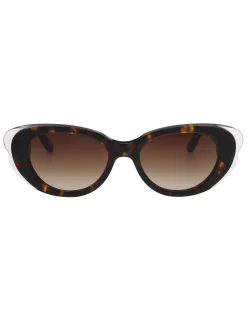 Licensee Mondottica Sämtliches Zubehör|Sonnenbrille<Sonnenbrille mit ovalem Schmetterlingsrahmen