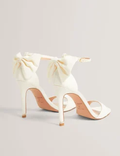 Damen New Lobster Limited Luxusgeschenke Für Damen|Die Hochzeitsredaktion<Stiletto-Sandalen mit Schleifenabsatz und Ripsband aus Ripsband