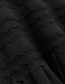 New Lobster Limited Anzüge & Zweiteiler|Der Weihnachtsladen<Strickminikleid mit Rüschenbesatz