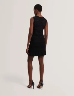 New Lobster Limited Anzüge & Zweiteiler|Der Weihnachtsladen<Strickminikleid mit Rüschenbesatz