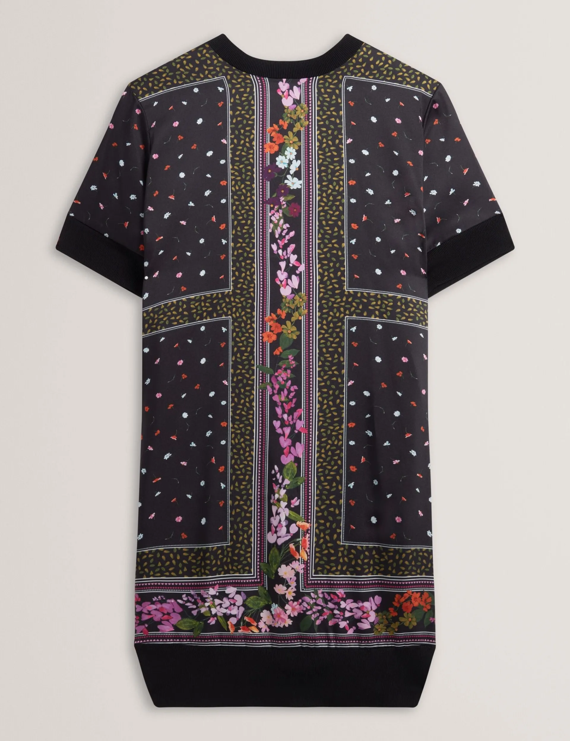 New Lobster Limited Kleider<Strick-T-Shirt-Kleid mit Schalprint vorne