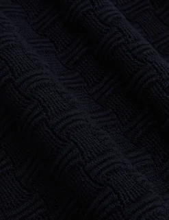 New Lobster Limited Oberteile & Blusen|Pullover & Strickjacken<Strickweste aus strukturiertem Seidenmischgewebe