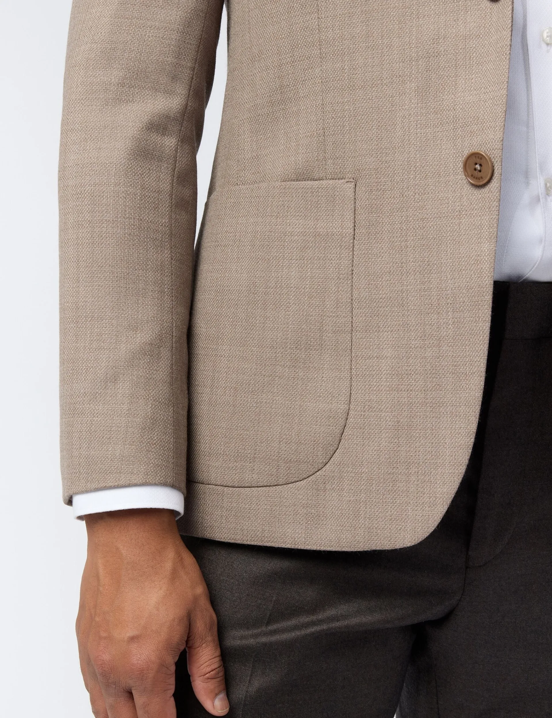 Licensee Baird Group Arbeitskleidung|Blazers<Strukturierter Blazer aus hochwertigem Wollmischgewebe