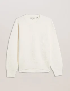 New Lobster Limited Oberteile & Blusen|Pullover & Strickjacken<Strukturierter T-Jacquard-Strickpullover