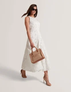 New Lobster Limited Die Hochzeitsredaktion|Der Weihnachtsladen<Strukturiertes ärmelloses Midikleid