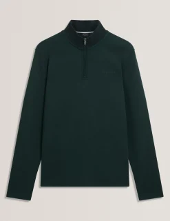 New Lobster Limited Sweatshirts & Kapuzenpullover|Pullover & Strickwaren<Sweatshirt aus Stretch-Baumwolle mit Reißverschlusskragen