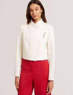 New Lobster Limited Mäntel Und Jacken<Taillierter, kurzer Wollwickelmantel