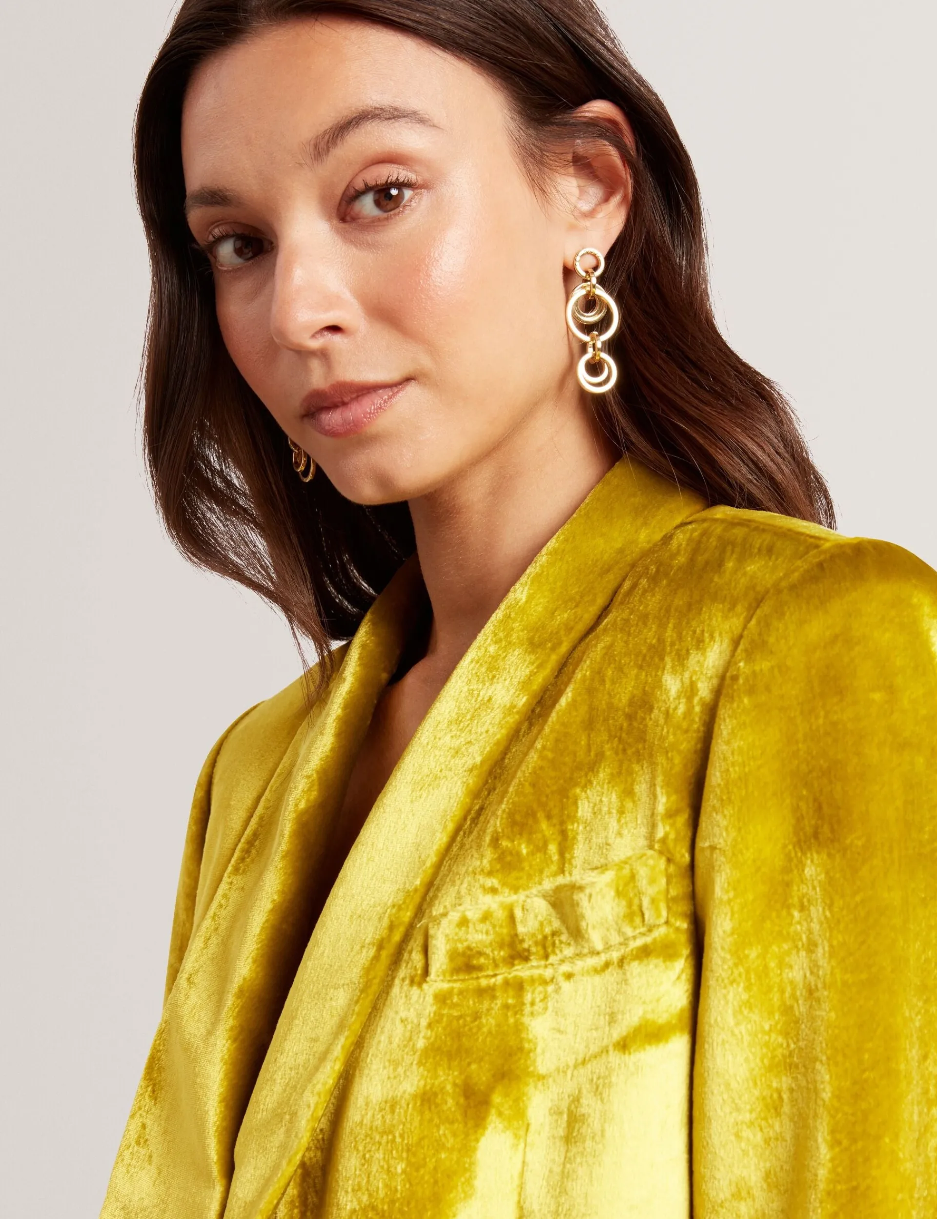 New Lobster Limited Mäntel Und Jacken<Taillierter Oversize-Blazer aus Samt