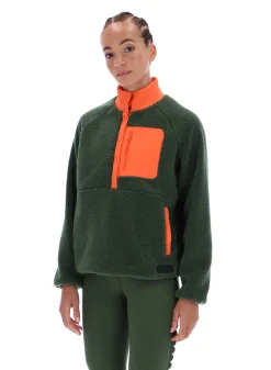 Licensee Batra Group Sportbekleidung<Thermojacke aus Borg-Fleece mit hohem Kragen zum Überziehen