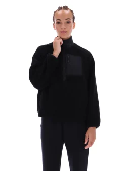 Licensee Batra Group Sportbekleidung<Thermojacke aus Borg-Fleece mit hohem Kragen zum Überziehen