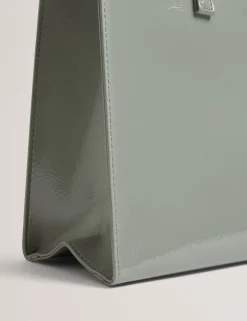 New Lobster Limited Tragetaschen|Icon & Signature Taschen<Tragetasche aus geknittertem PU in länglicher Icon-Form