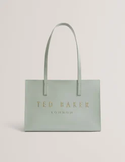 New Lobster Limited Tragetaschen|Icon & Signature Taschen<Tragetasche aus geknittertem PU in länglicher Icon-Form