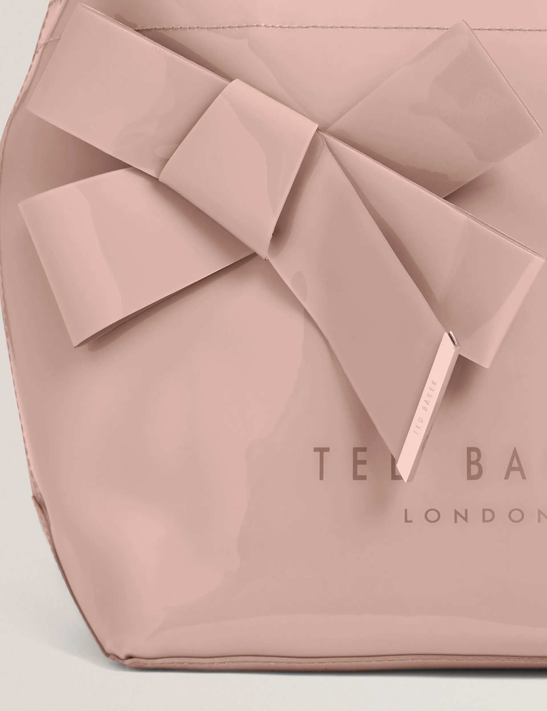 New Lobster Limited Tragetaschen|Icon & Signature Taschen<Tragetasche mit kleinem Knoten-Schleifen-Vinyl-Symbol