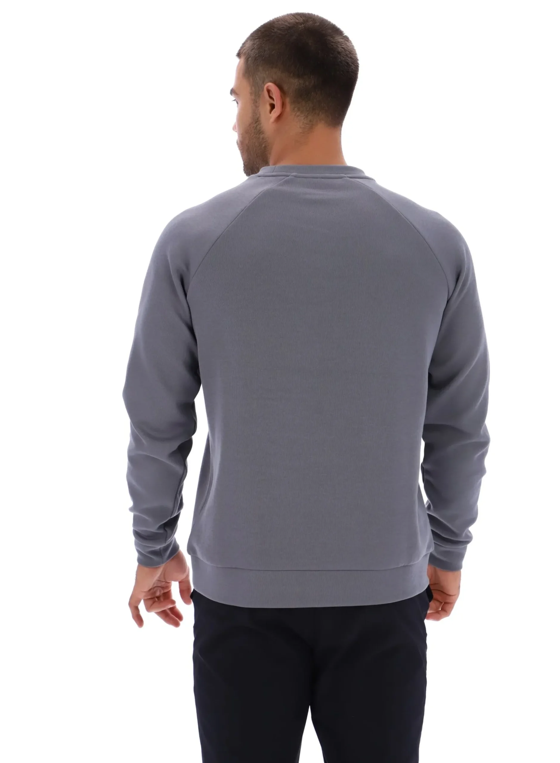 Licensee Batra Group Sportbekleidung<Trainings-Sweatshirt mit geprägtem Logo und Rundhalsausschnitt