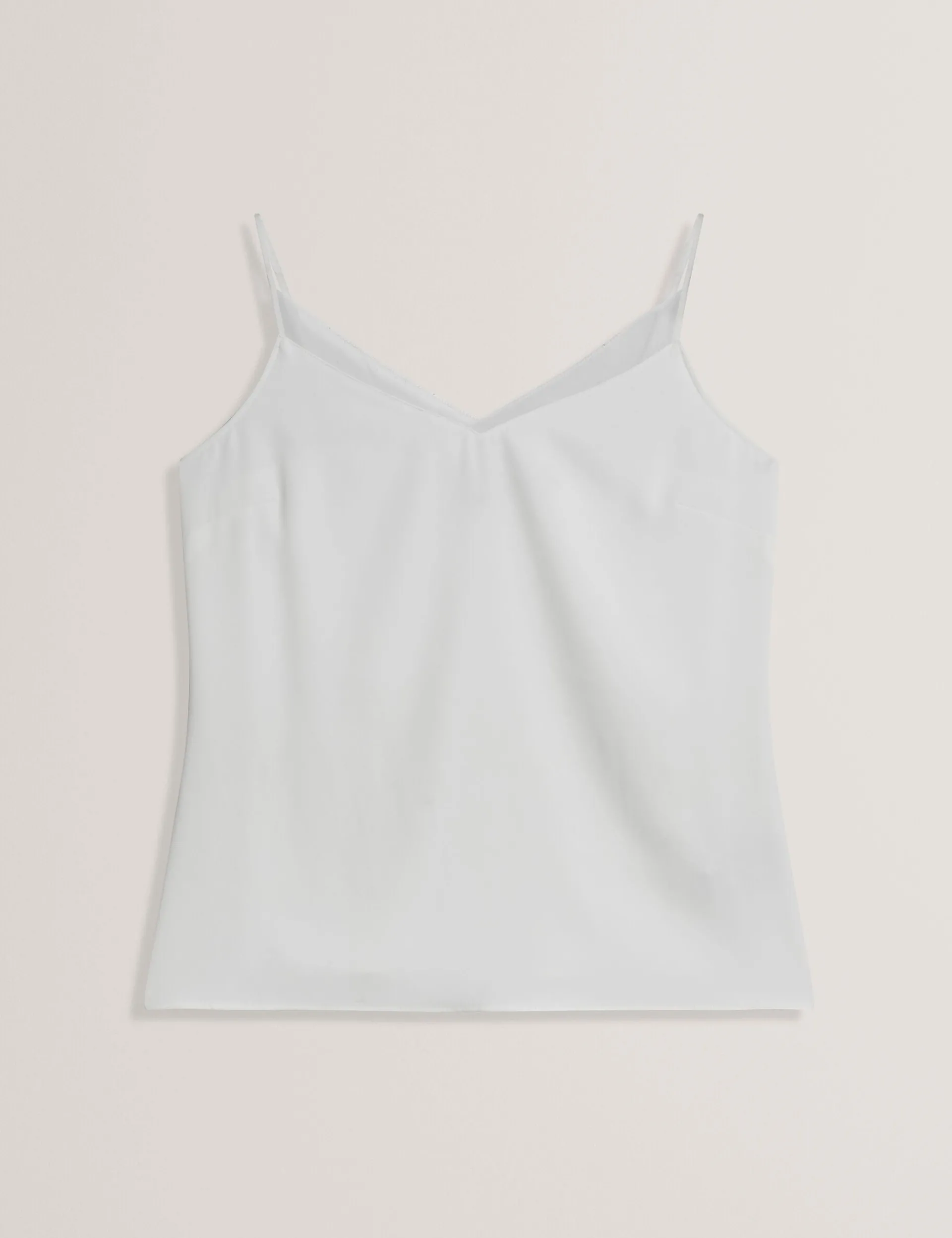 New Lobster Limited Festliche Kleidung|Oberteile & Blusen<Trägertop mit Chiffondetails und V-Ausschnitt