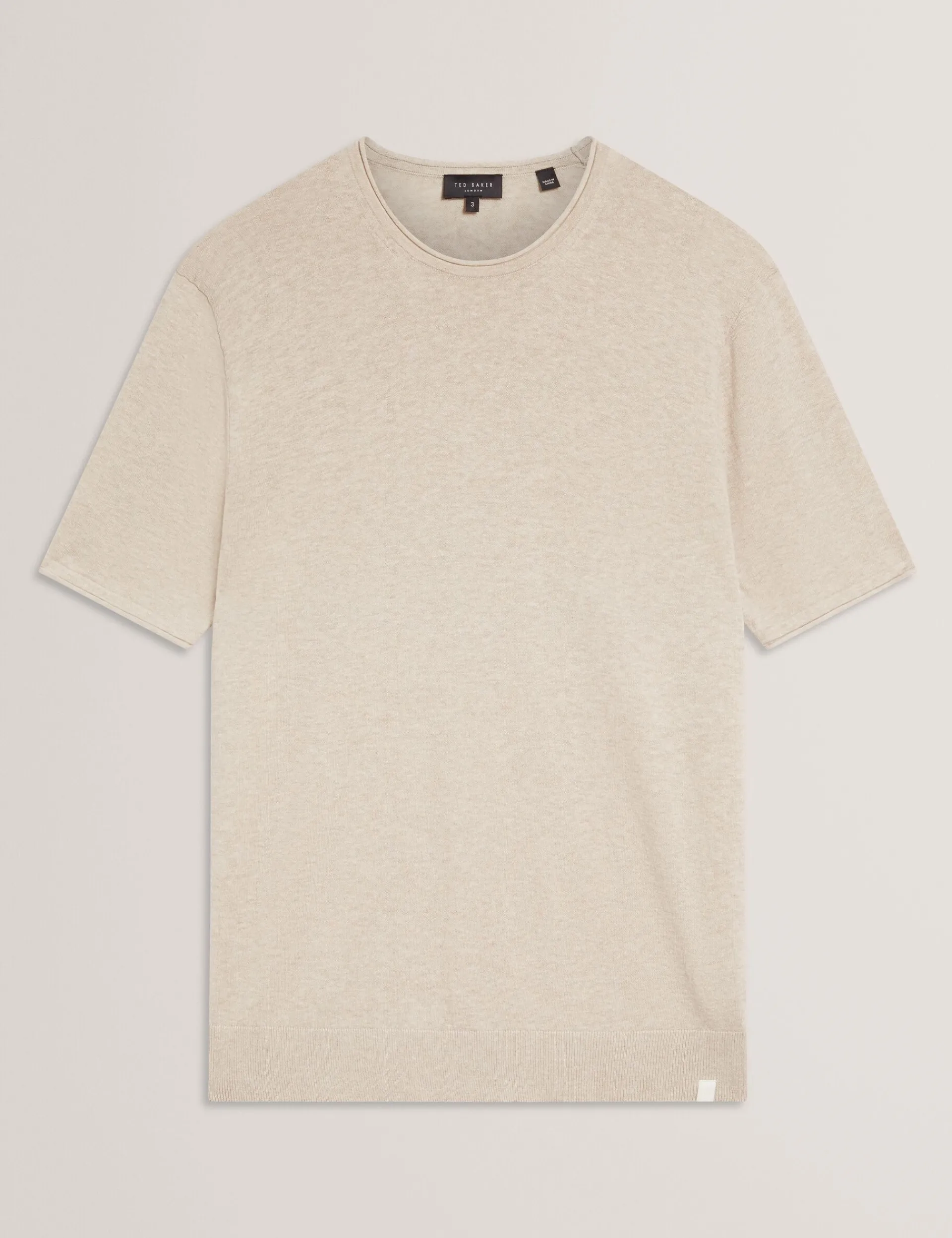 New Lobster Limited Im Trend: Gestrickte Tops|Oberteile & T-Shirts<T-Shirt aus Leinenmischgewebe mit gerolltem Saum