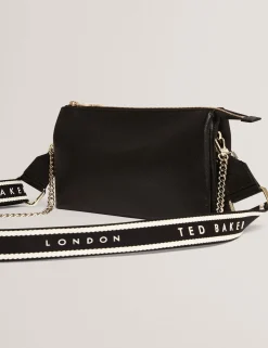 New Lobster Limited Umhängetaschen<Umhängetasche aus Leder mit Gurtband