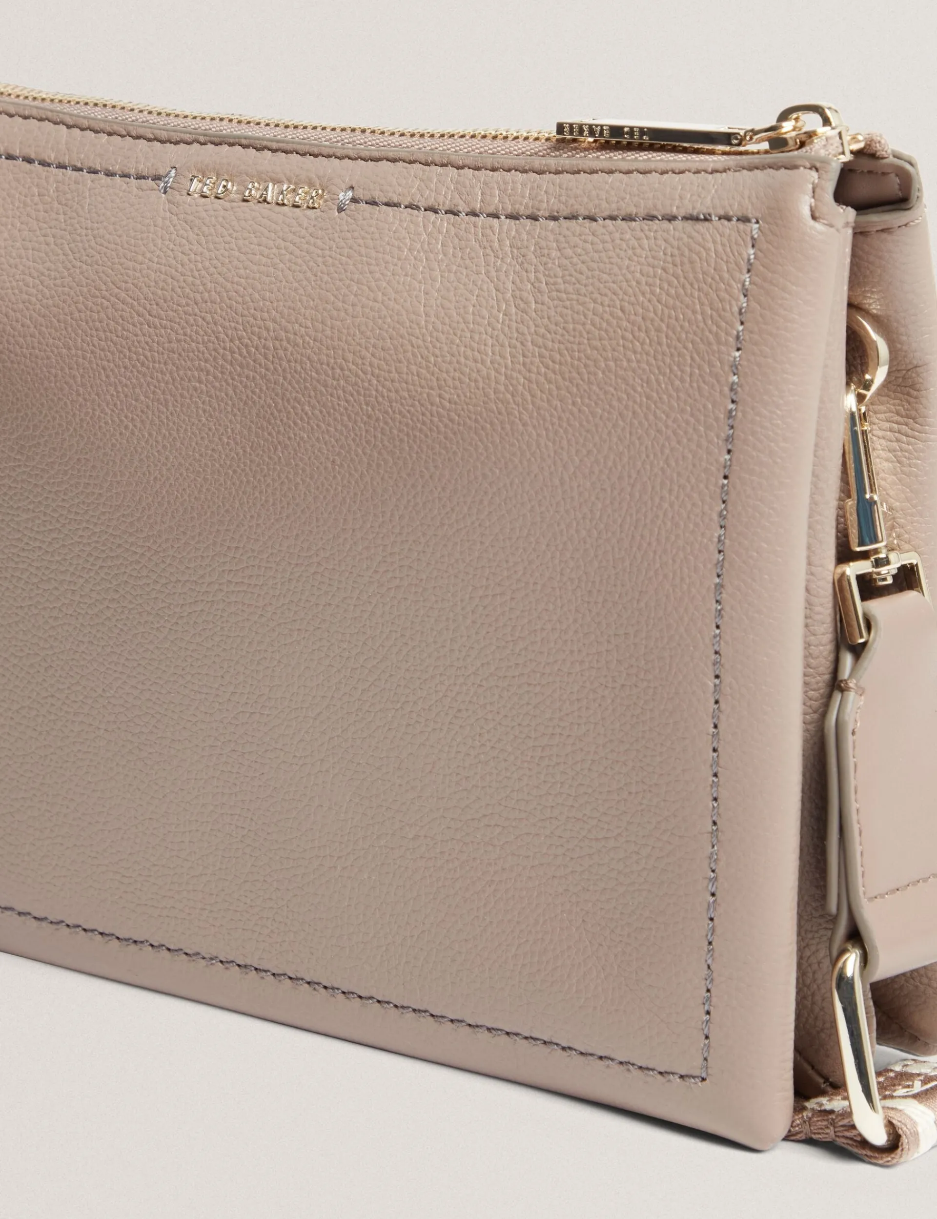 New Lobster Limited Umhängetaschen<Umhängetasche aus Leder mit Gurtband