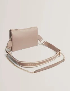 New Lobster Limited Umhängetaschen<Umhängetasche aus Leder mit Gurtband