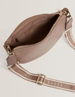 New Lobster Limited Umhängetaschen<Umhängetasche aus Leder mit Gurtband