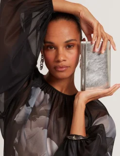 Damen New Lobster Limited Umhängetaschen|Die Hochzeitsredaktion<Umhängetasche aus metallisch glänzendem Kunstleder