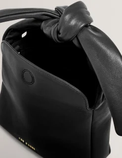 New Lobster Limited Umhängetaschen|Festliche Kleidung<Umhängetasche aus weichem Leder mit Schleife und Knoten