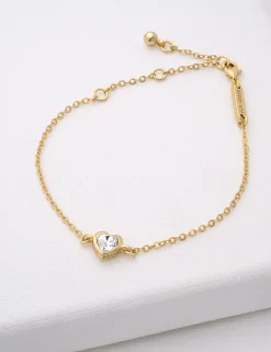 Damen Licensee Simon Harrison Damenschmuck|Sämtliches Zubehör<Verstellbares Armband mit Kristallherz