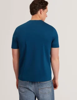 New Lobster Limited Der Weihnachtsladen|Breezy Blues Bearbeiten<Weiches T-Shirt mit Rundhalsausschnitt