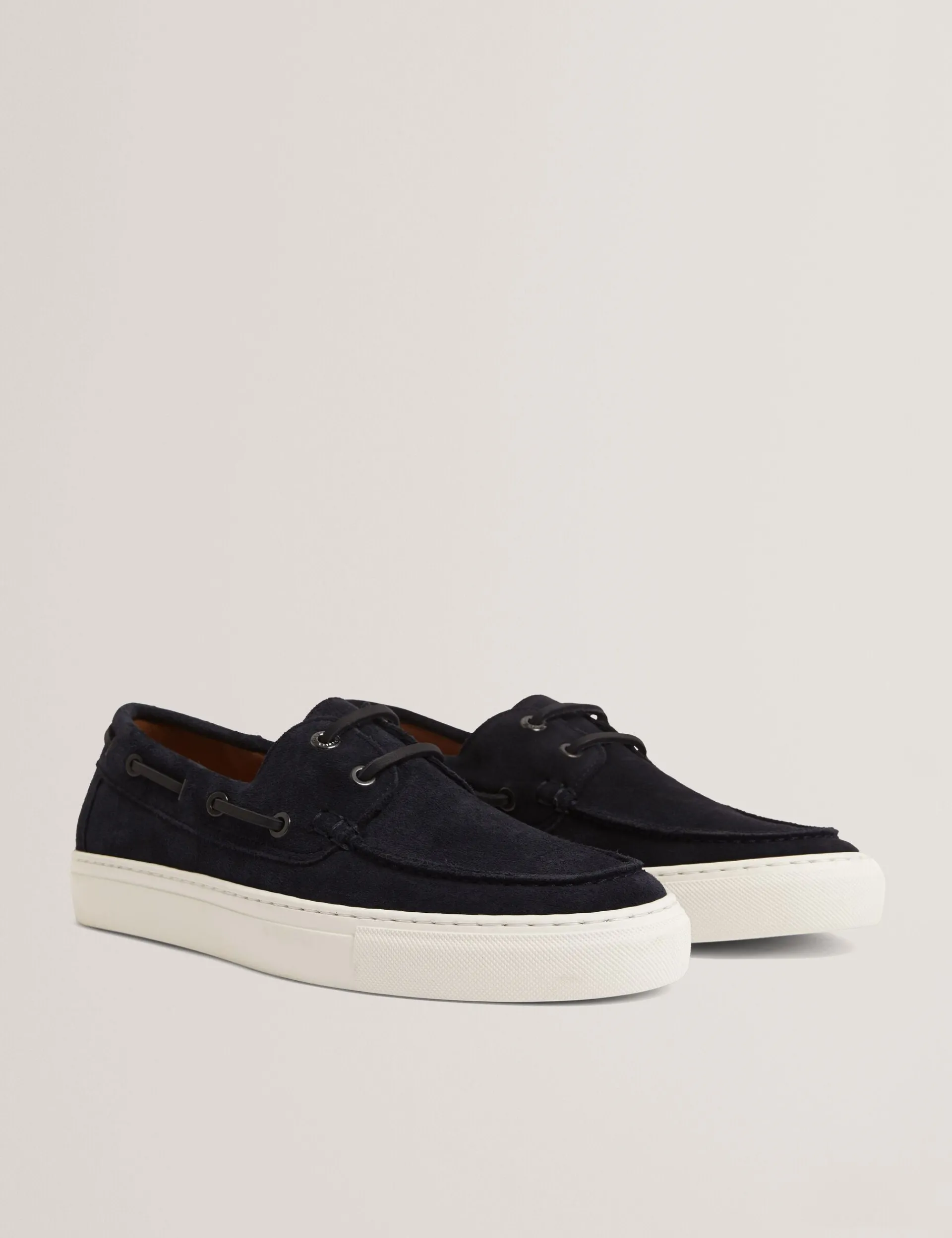 New Lobster Limited Intelligente Schuhe|Breezy Blues Bearbeiten<Wildleder-Bootsschuhe mit Cupsohle