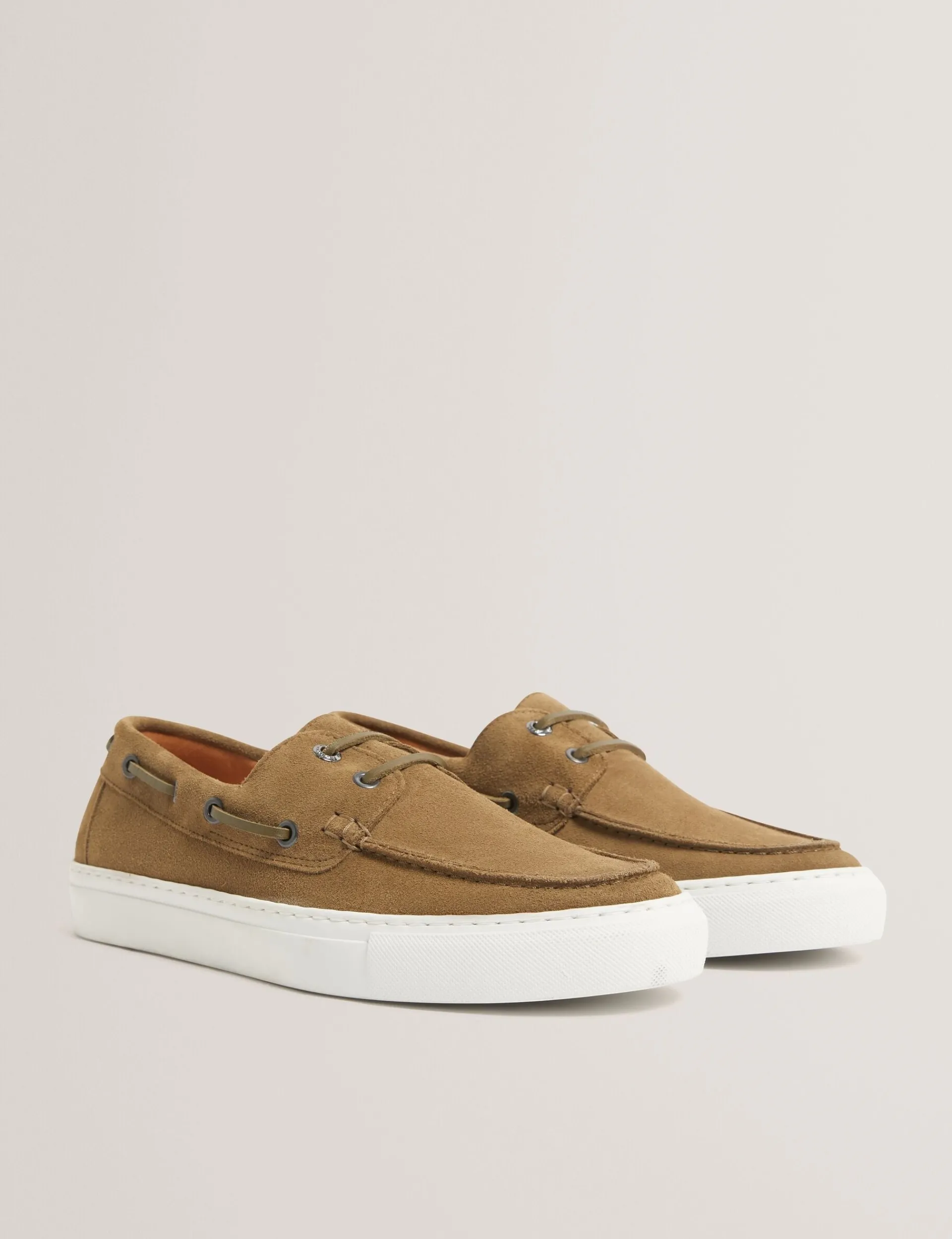 New Lobster Limited Intelligente Schuhe|Breezy Blues Bearbeiten<Wildleder-Bootsschuhe mit Cupsohle