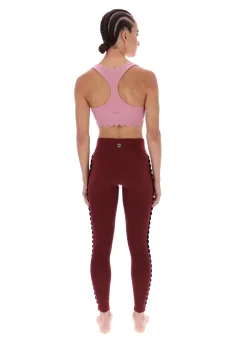 Licensee Batra Group Sportbekleidung<Yoga-BH mit Wellenkante und Racerback-Ausschnitt